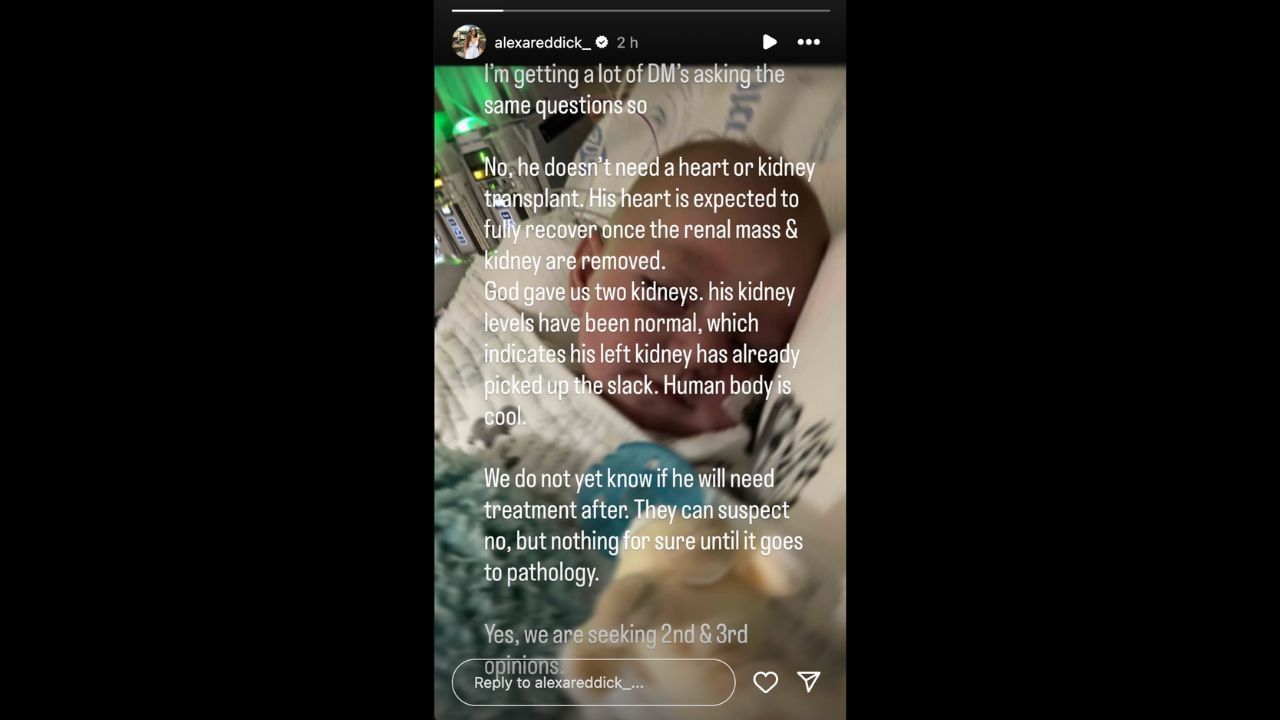 Tyler Reddick&#039;s wife shares son&#039;s health update - Source: @Instagram/alexareddick_