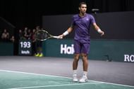 Felix Auger-Aliassime at the Paris Masters 2025. (Photo: Getty)