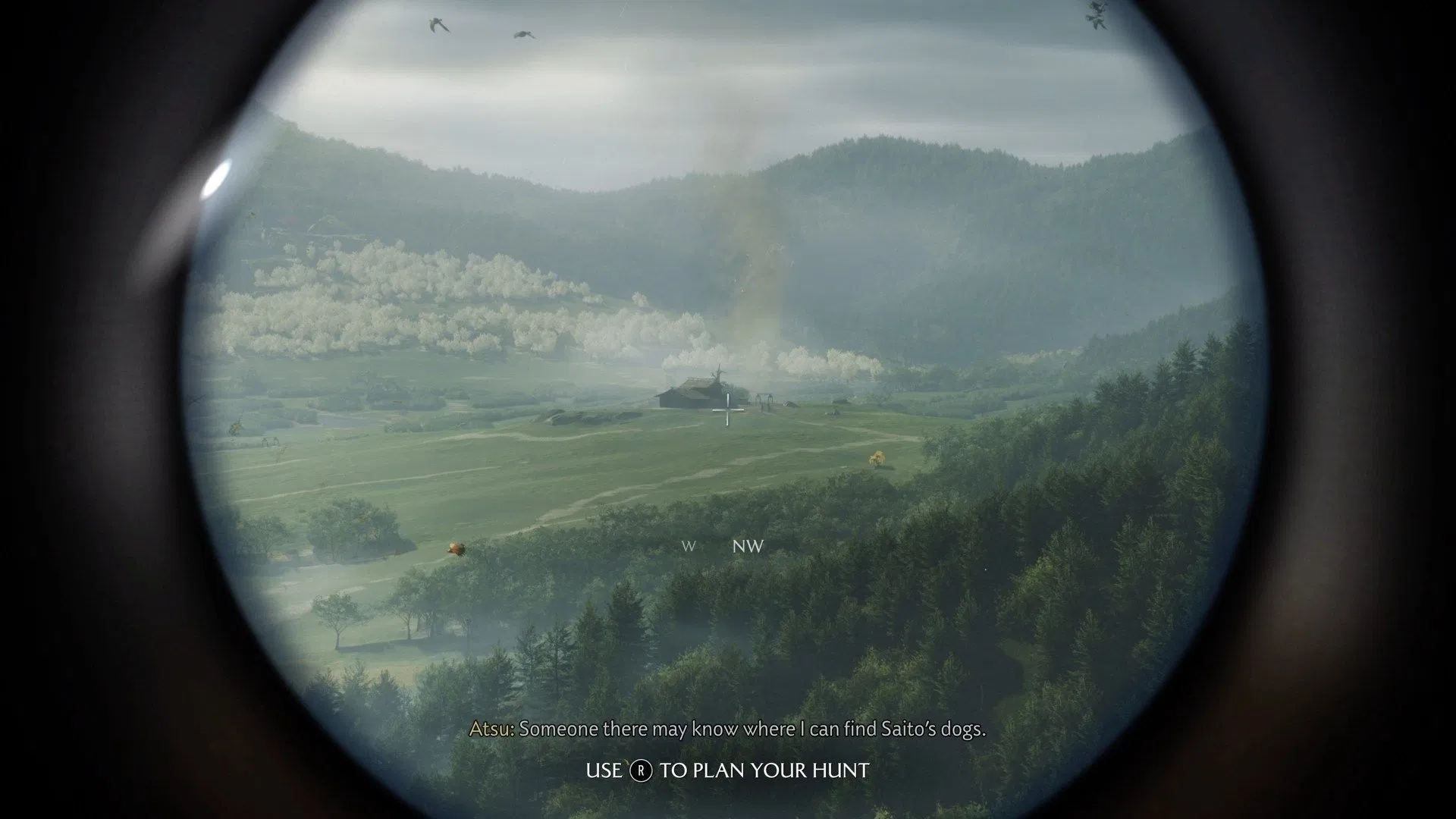 Observe three locations using the Spyglass (Image via Sucker Punch)