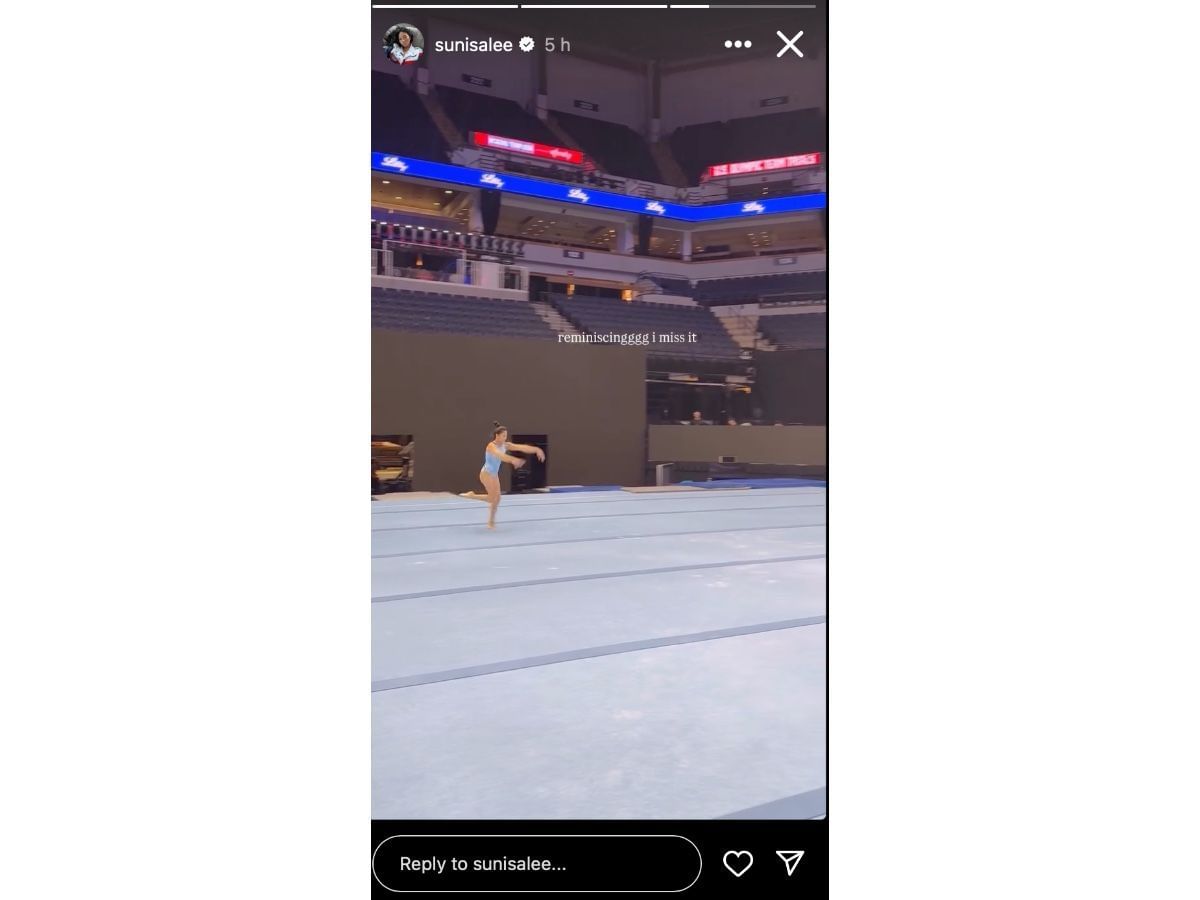 Lee&#039;s Instagram story