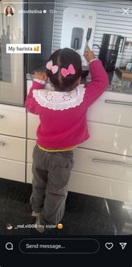 Screengrab from Elina Svitolina's Instagram @elisvitolina