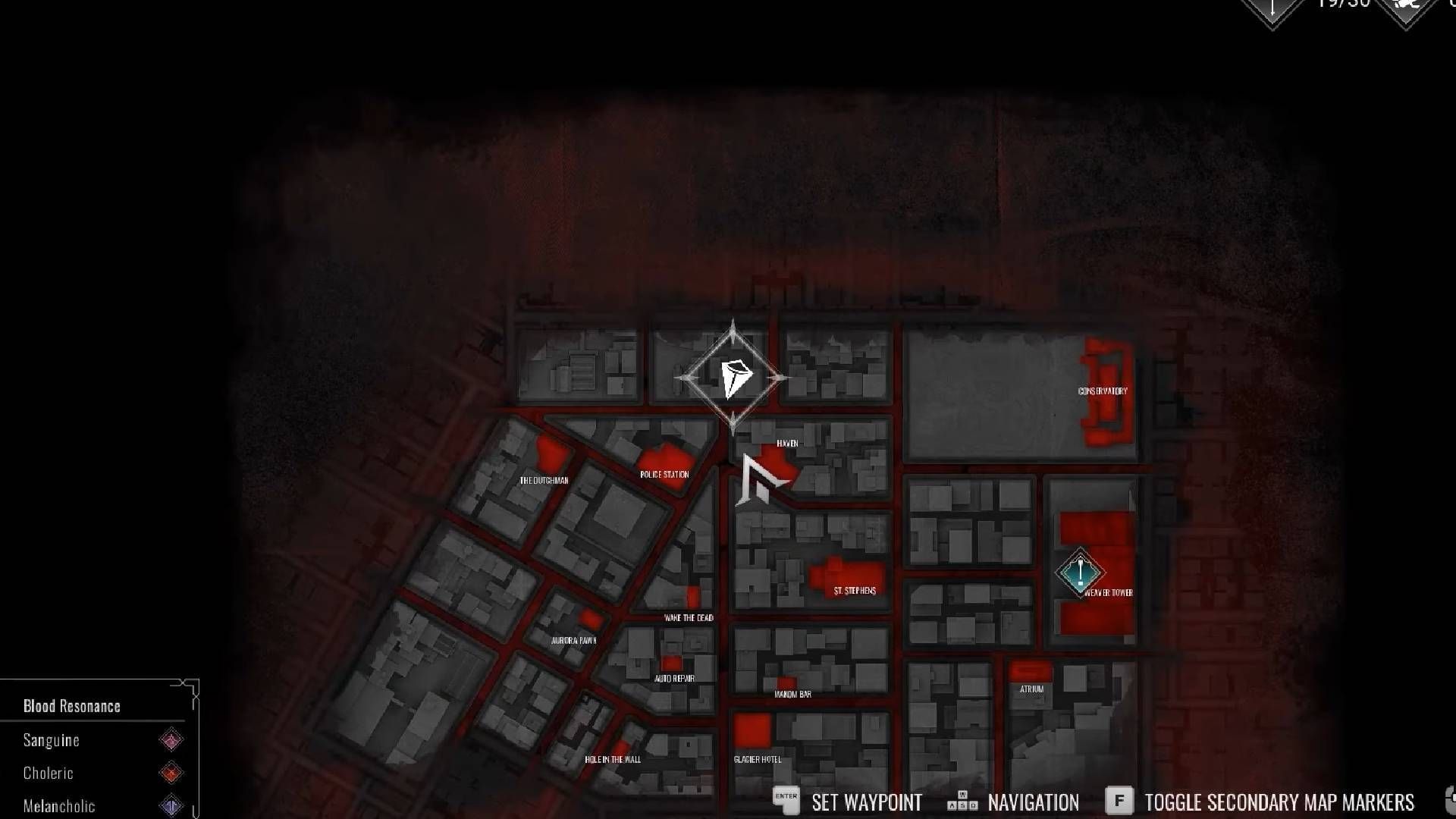 Northern side of the map near the coffee shop (Image via Paradox || YouTube@Game Guides Channel)