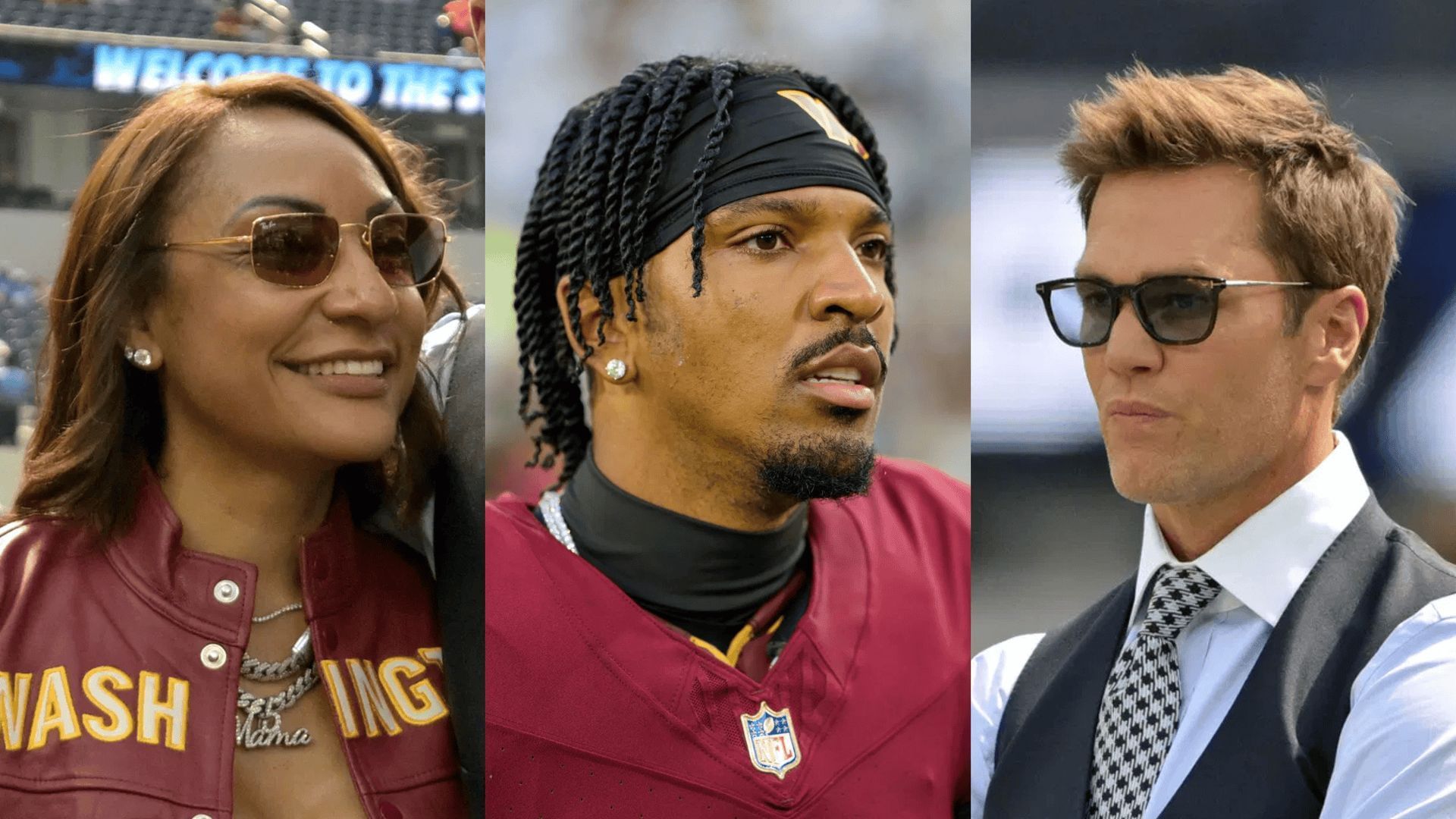 NFL fans react to Tom Brady and Commanders QB