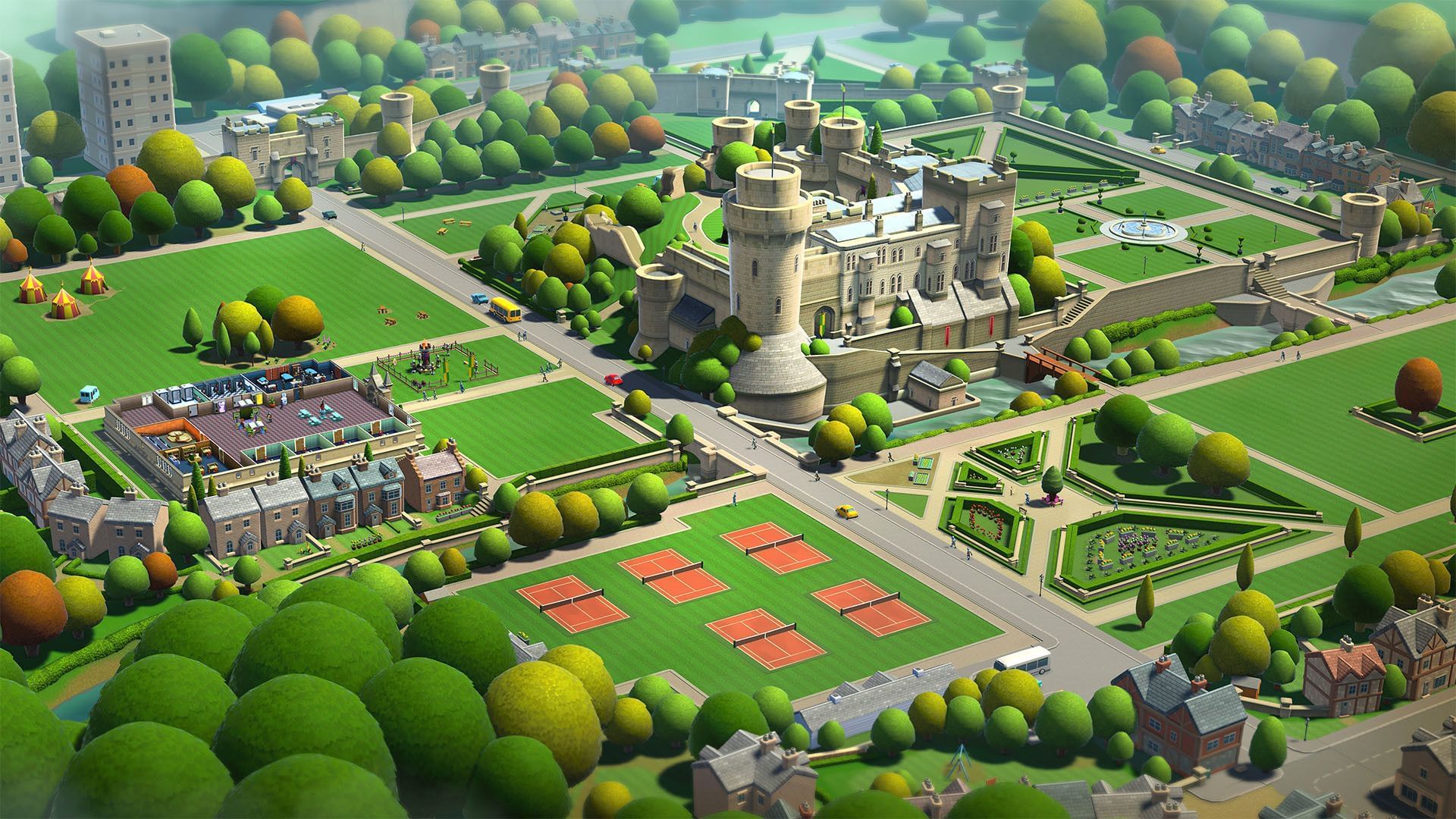 Built the academy of your dreams in Two Point Campus (Image via SEGA)
