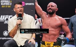 "That’s too damn funny," "It's an absolute classic" - Fans erupt at Michael Bisping’s funny exchange with Deiveson Figueiredo before UFC Rio