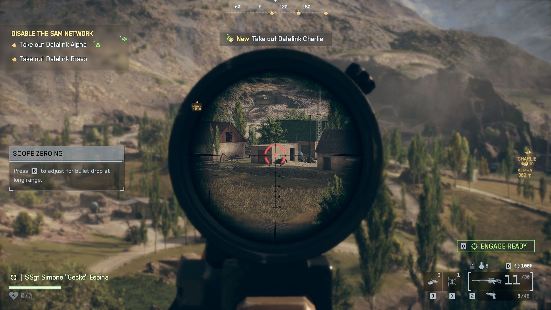 Dog Tag #24 is in the middle of a maroon, brown, and green-roofed house (Image via SK Gaming || EA)