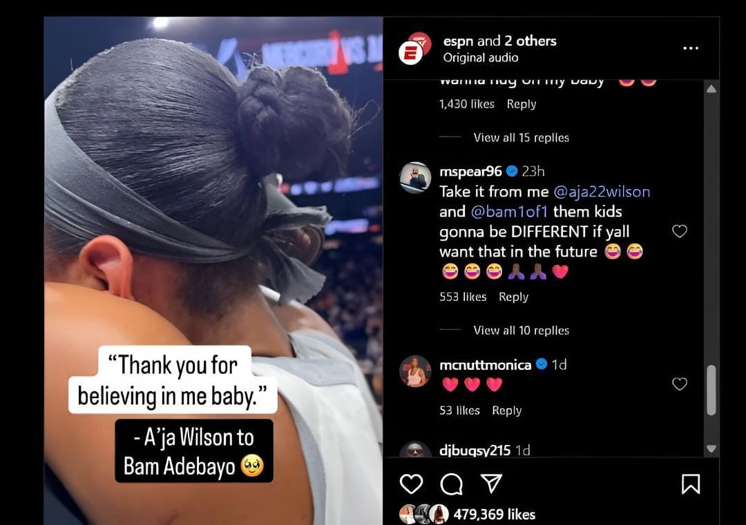 Image taken from a screenshot of ESPN Instagram