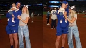 Shane Bieber’s wife Kara responds with 1-word comment to Corey Seager’s wife Madisyn’s take on son Kav ahead of Blue Jays postseason