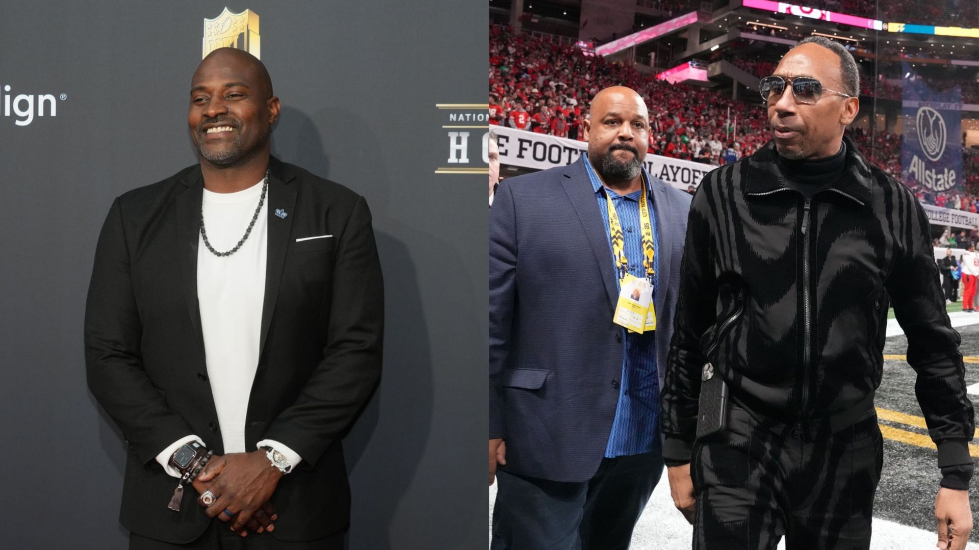 Ex-NFL All-Pro Marcellus Wiley sounds off at Stephen A. Smith for &quot;playing race card&quot; against LeBron James (Image source - IMAGN)