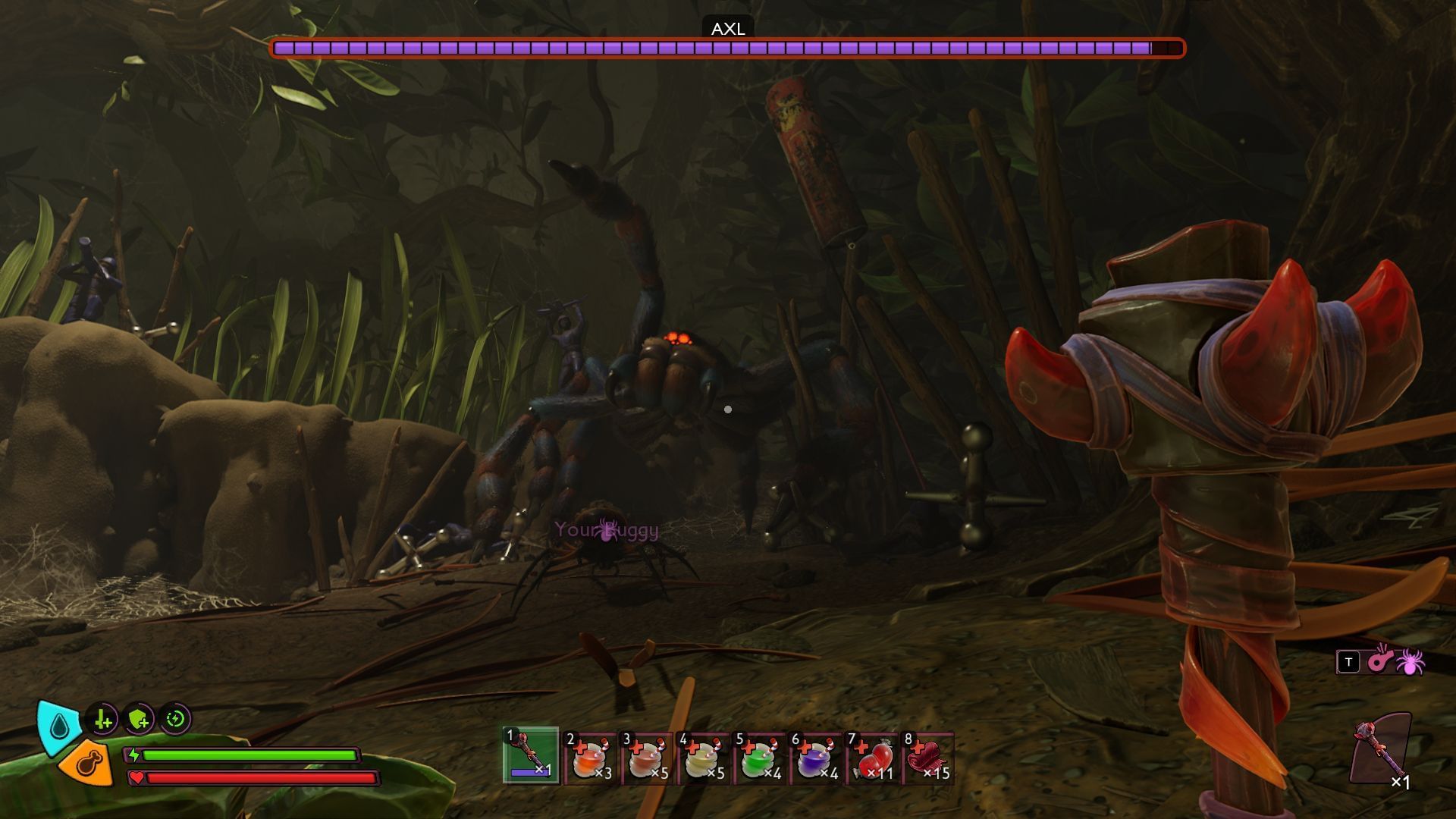 Beware of the slam, the boss will do a lot of them (Image via Xbox Game Studios)