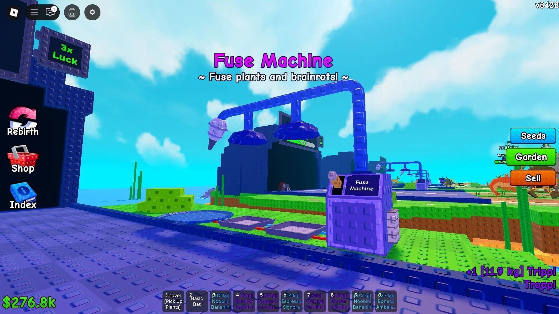 Los Tralaleritos can be fused with Mr Carrotitos (Image via Roblox)