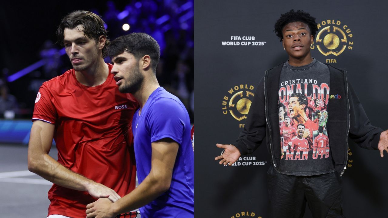Just fake and money hungry; Clown - Fans fume over IShowSpeed being part of Carlos Alcaraz vs Taylor Fritz Six Kings Slam SF
