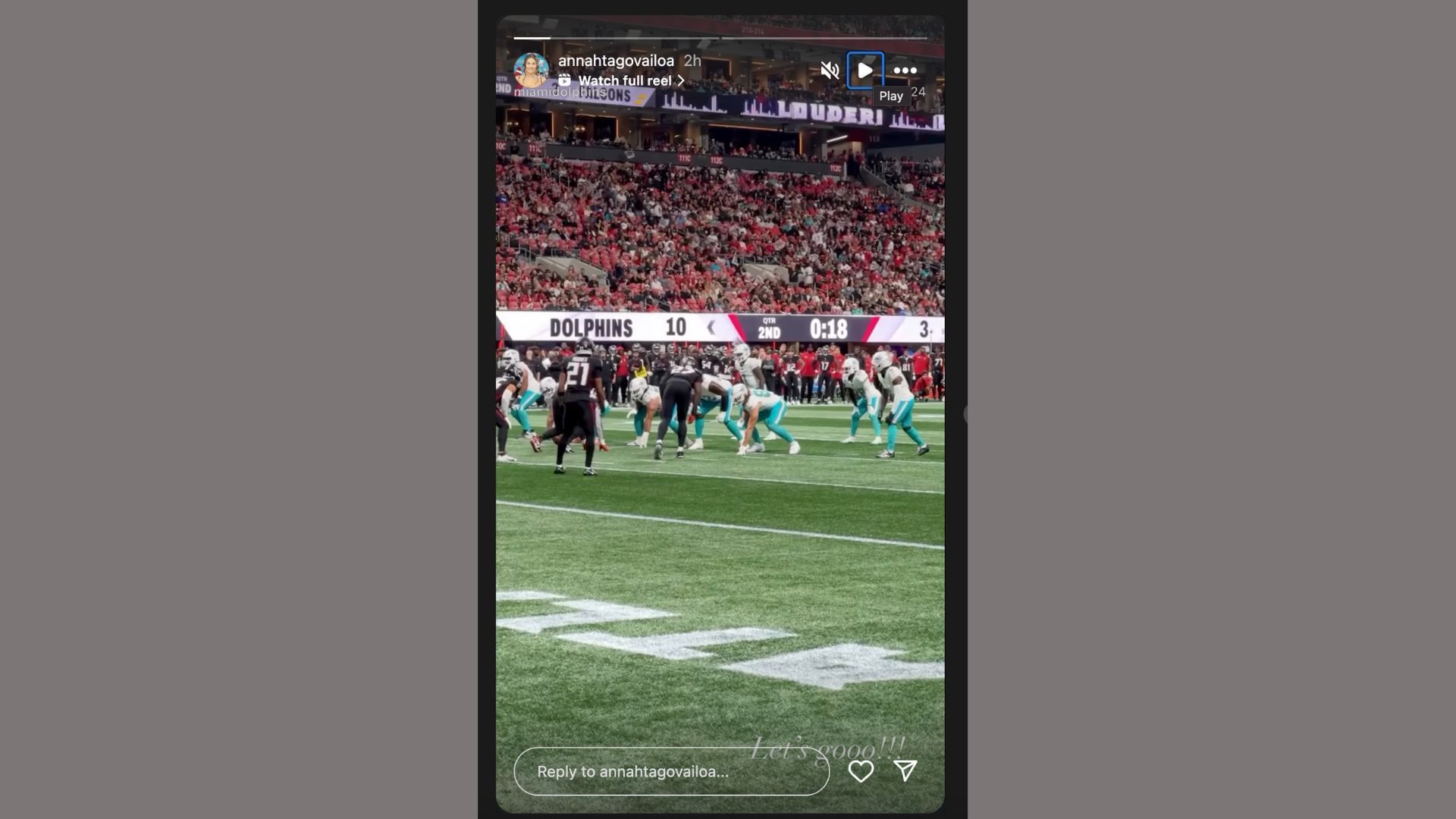 Tua Tagovailoa&#039;s wife Anna drops 2-word celebratory message in IG
