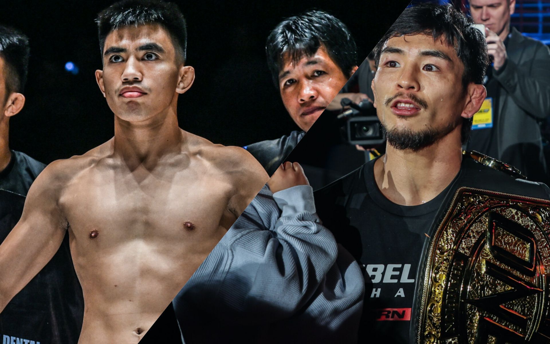 Joshua Pacio (L) vs Yuya Wakamatsu (R) | Photo by ONE Championship