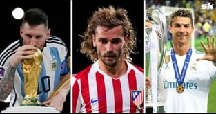 Antoine Griezmann snubs Cristiano Ronaldo but includes Lionel Messi in list as he names his 5 greatest footballers of all time