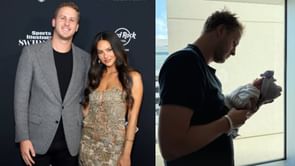 Jared Goff's wife Christen pens sweet birthday tribute for Lions QB's 31st birthday with adorable throwback pic featuring daughter Romy