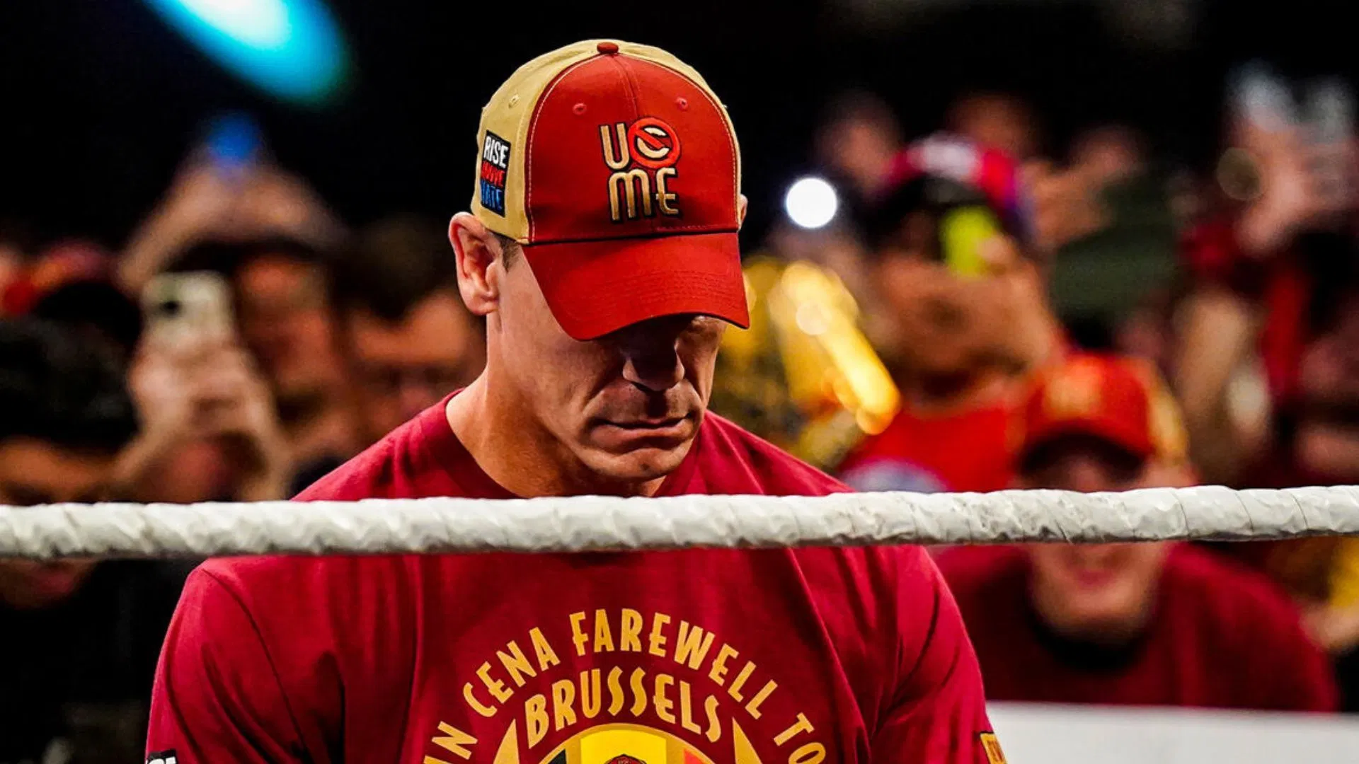 John Cena on WWE RAW! [Image credit: WWE.com]