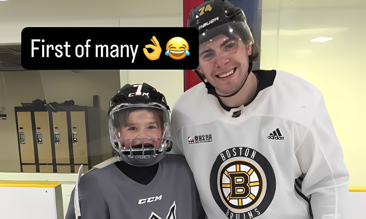 Canucks’ Jake DeBrusk shares three-word message for Braeden Cootes ahead of NHL debut with throwback moment