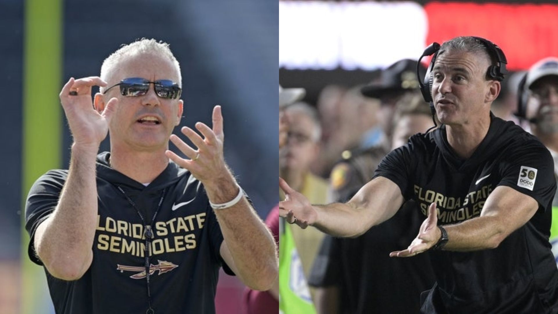 Florida State coach Mike Norvell (Image Source: IMAGN)