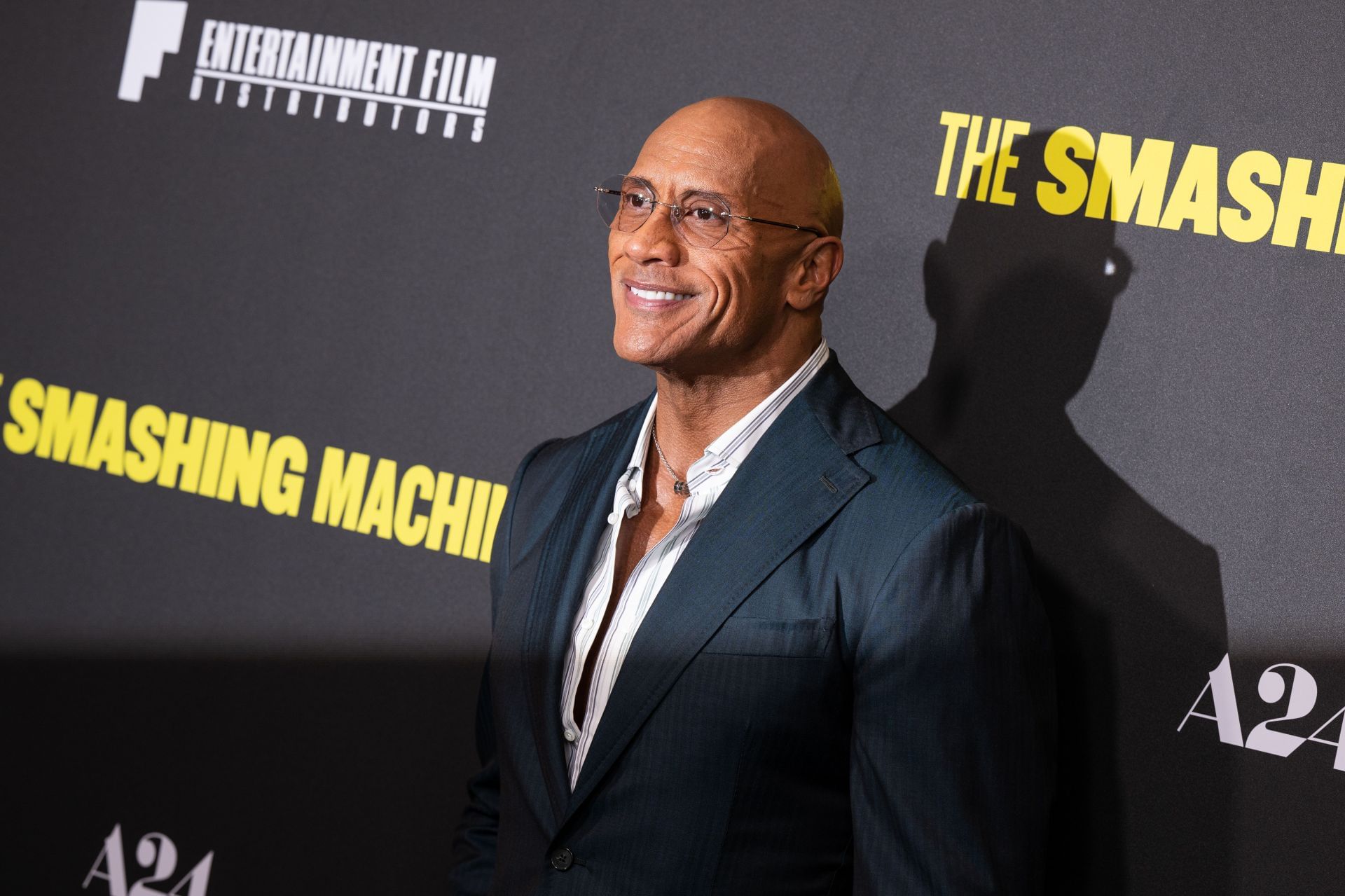 Dwayne Johnson at The Smashing Machine UK Special Screening (Image via Getty)