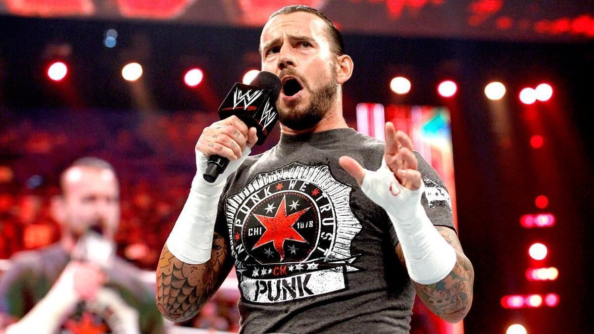 CM Punk. [Image credits: wwe.com]