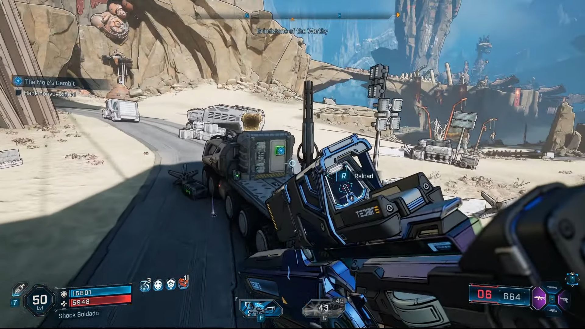 Interact with panel on the box to hack signal (Image via Youtube/@WoWQuest)