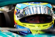 Aston Martin's Fernando Alonso during FP3 for the 2025 F1 Grand Prix Of Singapore - Source: Getty
