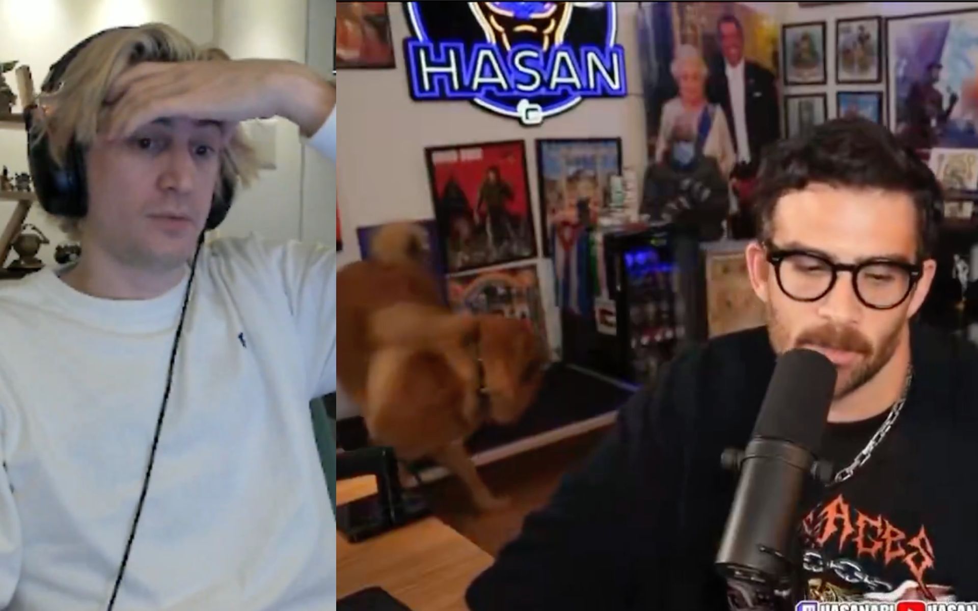 &quot;Another plot twist?&quot;: xQc shocked by HasanAbi