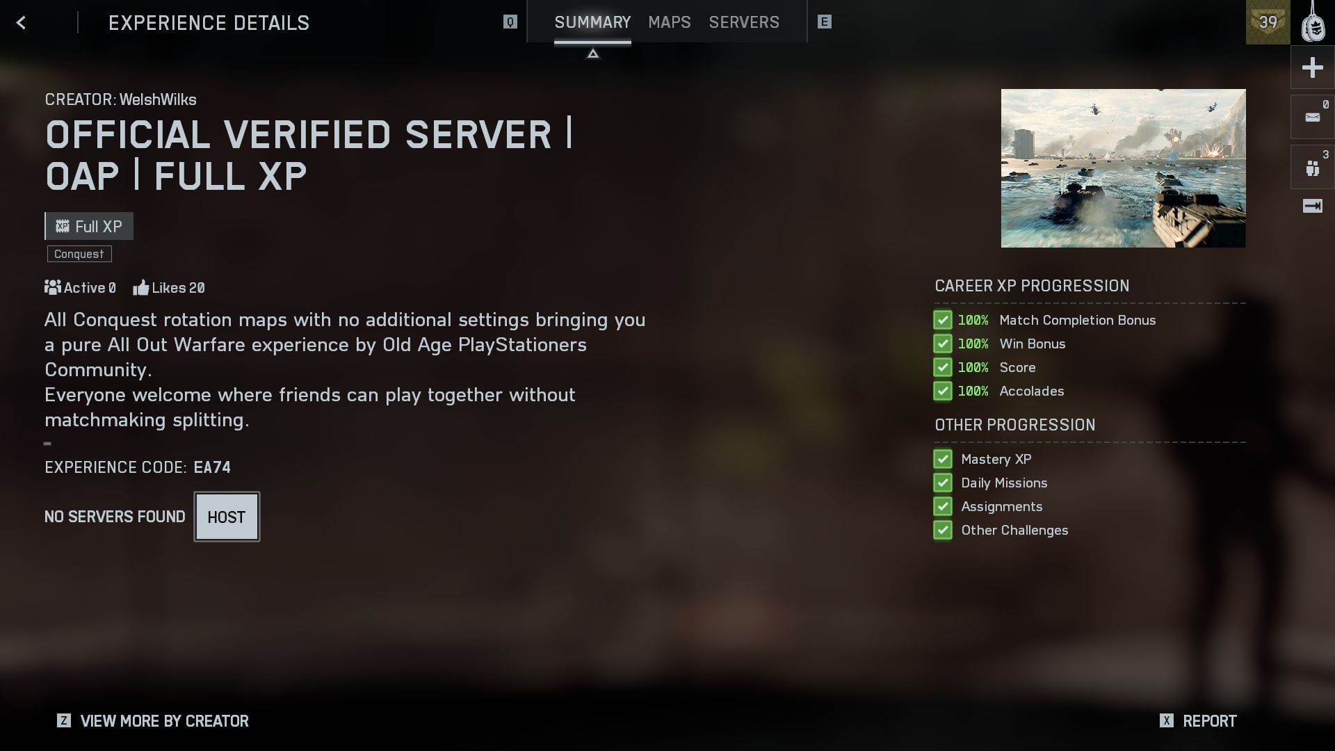 Battlefield 6 Portal verified experiences (Image via SK Gaming || EA)