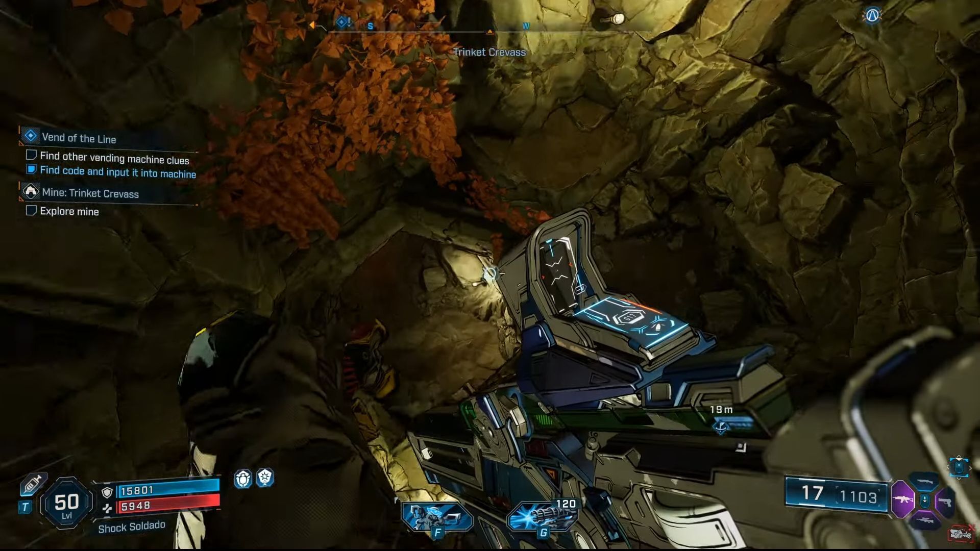 Tunnel inside the Trinket Crevass (Image via Youtube/@WoWQuest)