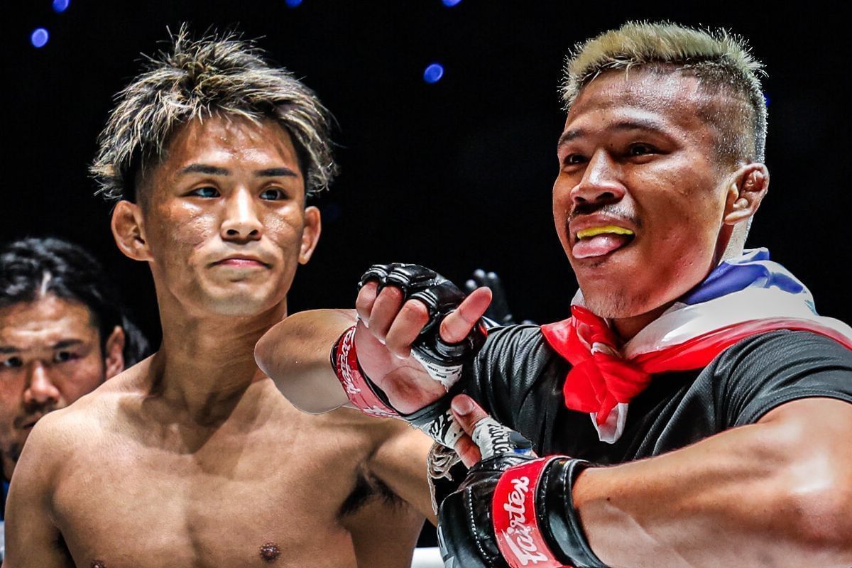 (From left) Yuki Yoza and Superlek Kiatmoo9. [Images: ONE Championship]
