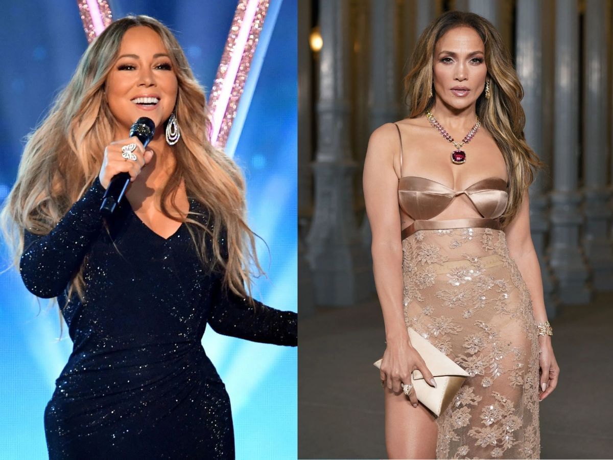 Mariah Carey and Jennifer Lopez