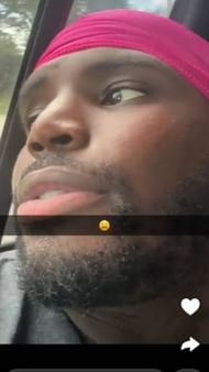 Tyreek Hill's Snapchat story