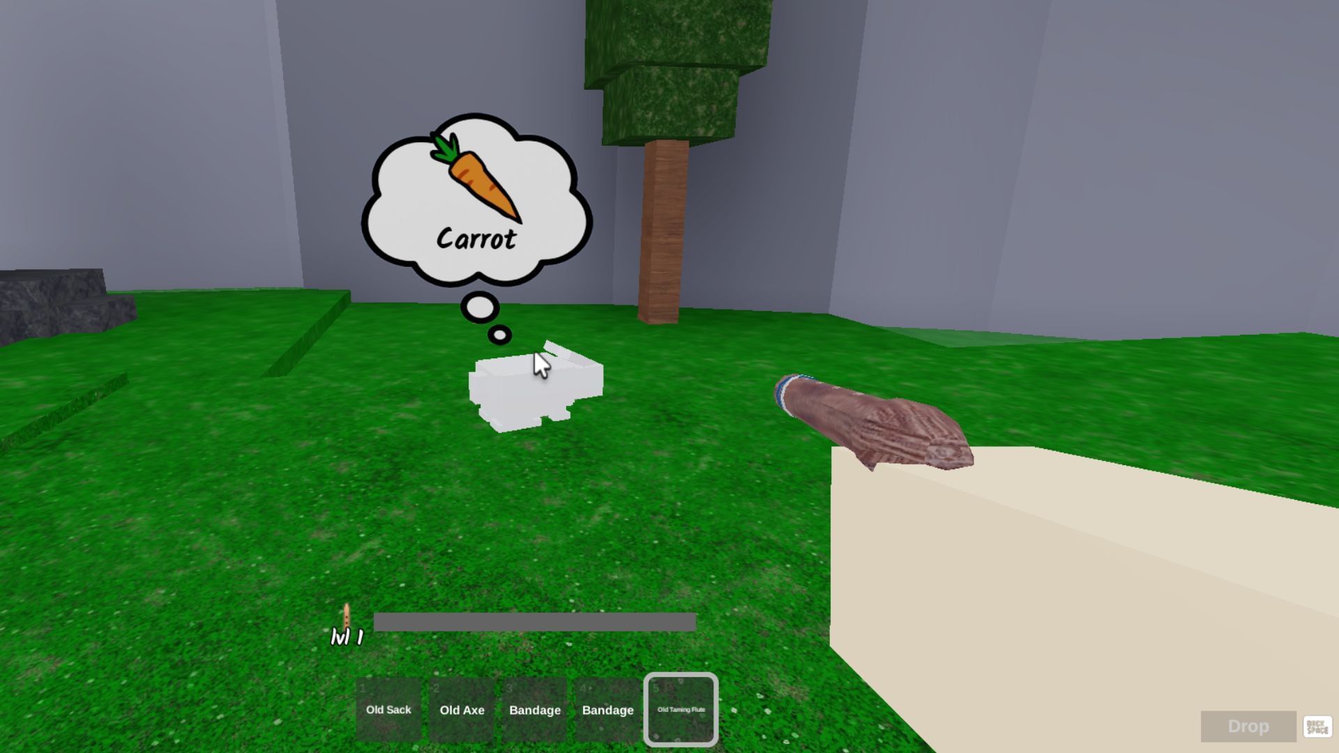 Feed the pet its requested food (Image via Roblox)