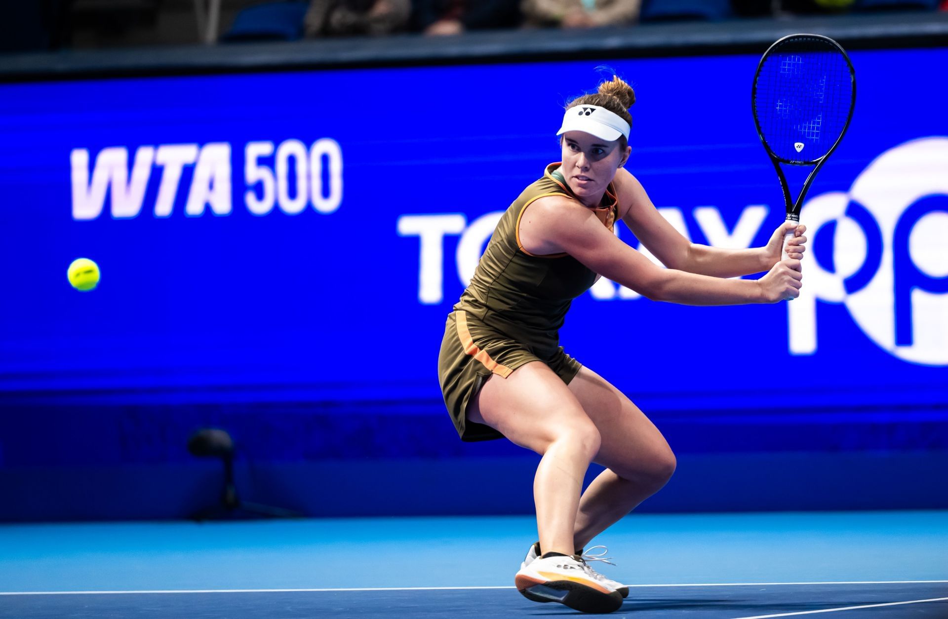 Noskova at the Toray Pan Pacific Open - Source: Getty
