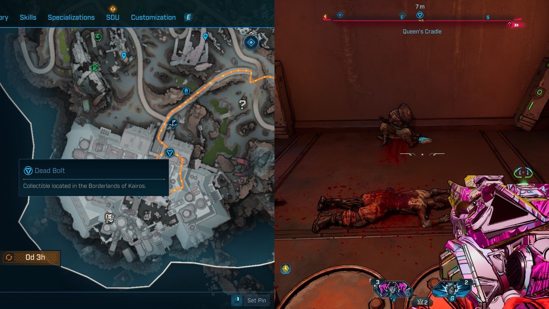 Complete the Unpaid Tab main quest to find the bolt (Image via 2K)