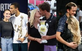 Tennis News Roundup: Felix Auger-Aliassime flirts with wife, Casper Ruud charms pregnant fiancee & Daniil Medvedev dedicates win to daughter in endearing scenes