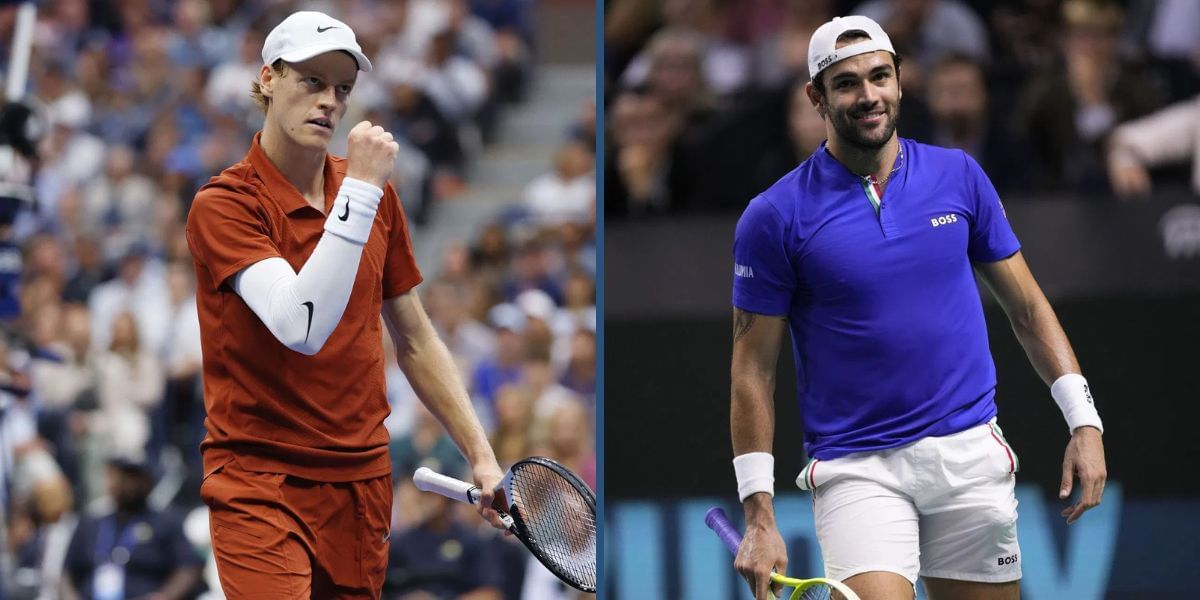 Jannik Sinner and Matteo Berrettini will be in action on Day 3 of the Erste Bank Open 2025. (Photos: Getty)