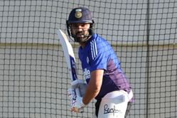 'Big fan" - Rohit Sharma reacts hilariously as journalist teases Team India star during practice session ahead of AUS vs IND 2025 1st ODI [Watch]