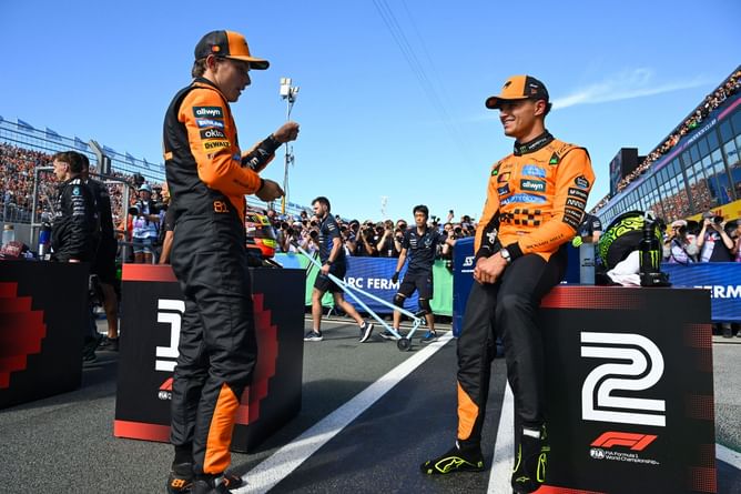 Lando Norris gives a blatant response to McLaren's wavering dominance over the rest of the field