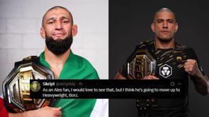 Khamzat Chimaev takes aim at Alex Pereira following UFC 320, Fans react: "Different levels bro"