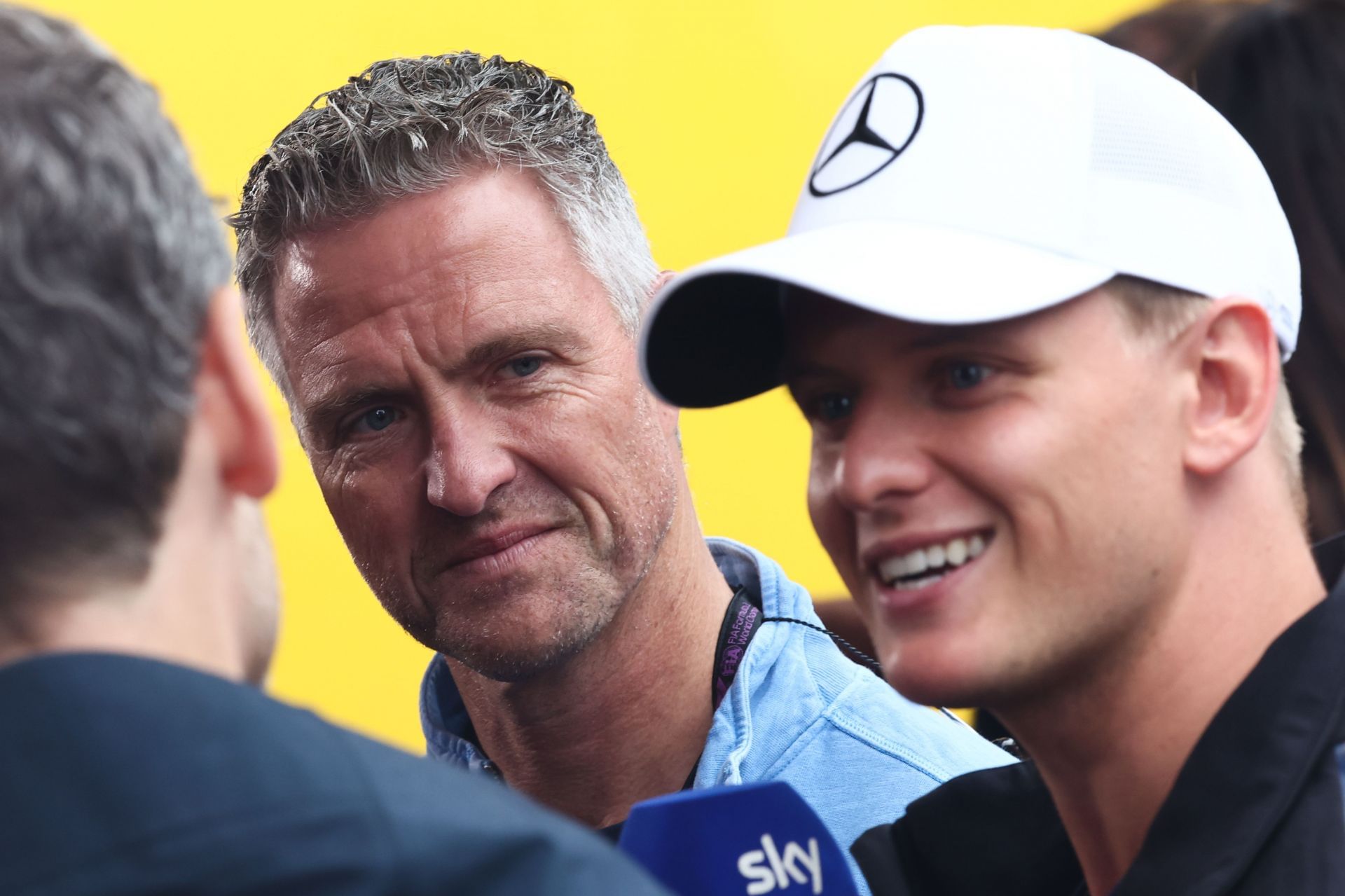 Ralf Schumacher with Mick Schumacher at the F1 Dutch Grand Prix - Source: Getty