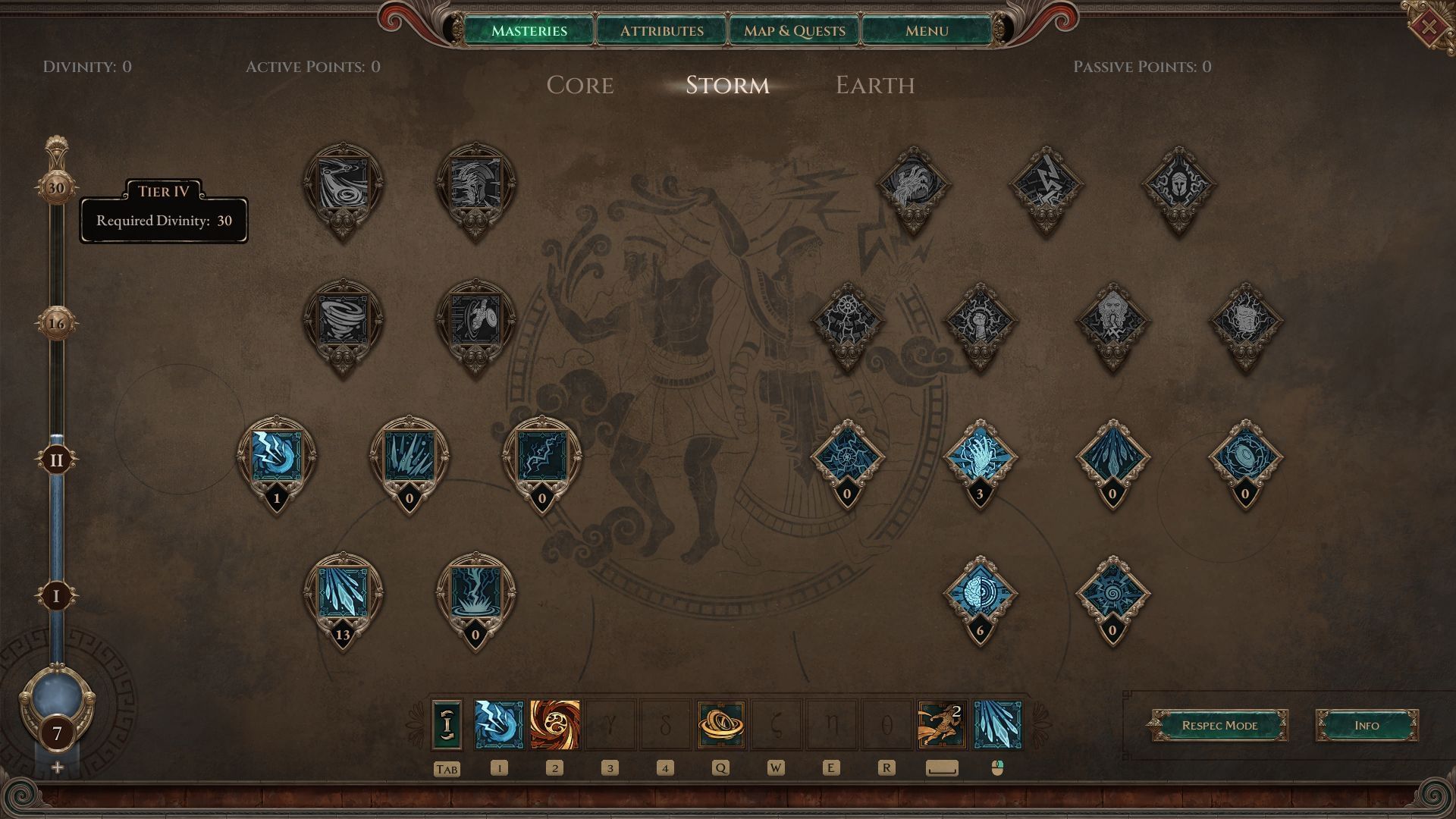 New Mastery opens up new ways to customize your character (Image via THQNordic)