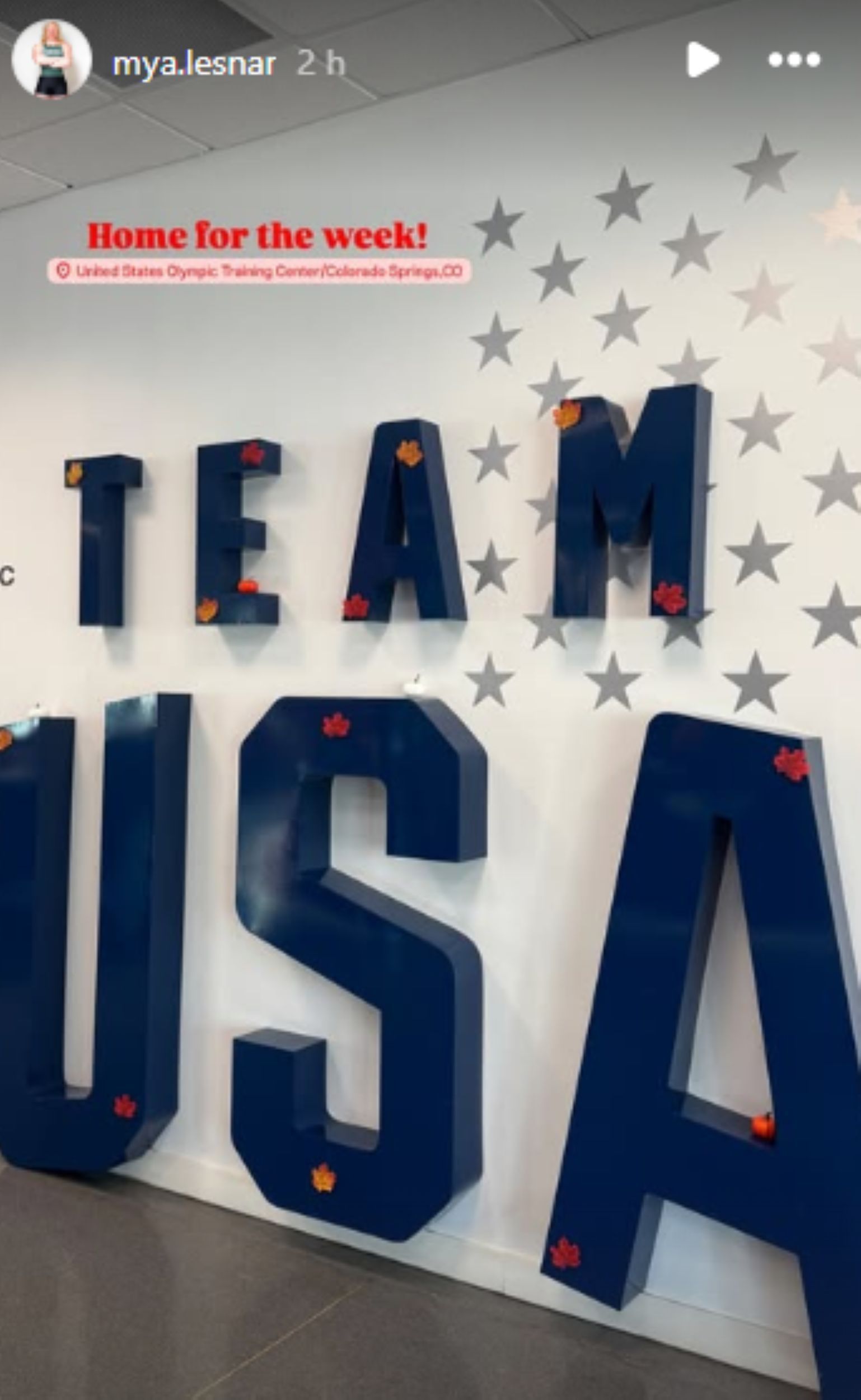 Screengrab of Mya Lesnar&#039;s Instagram story [Image Source : Mya Lesnar&#039;s Instagram] 
