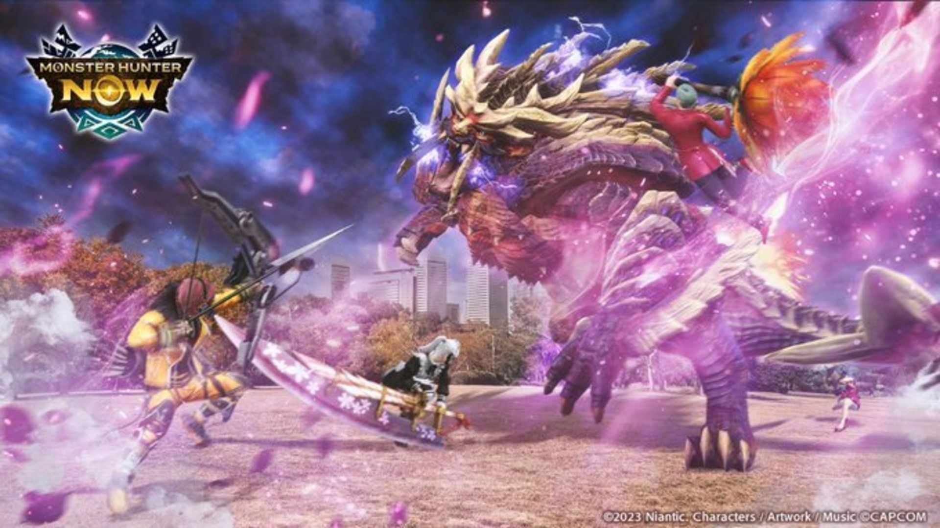 Assault of the Riftborne Magnamalo is coming in Monster Hunter Now (Image via Niantic)