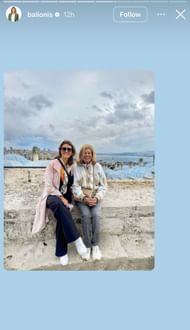 Image via Amanda Balionis’ Instagram story/@balionis