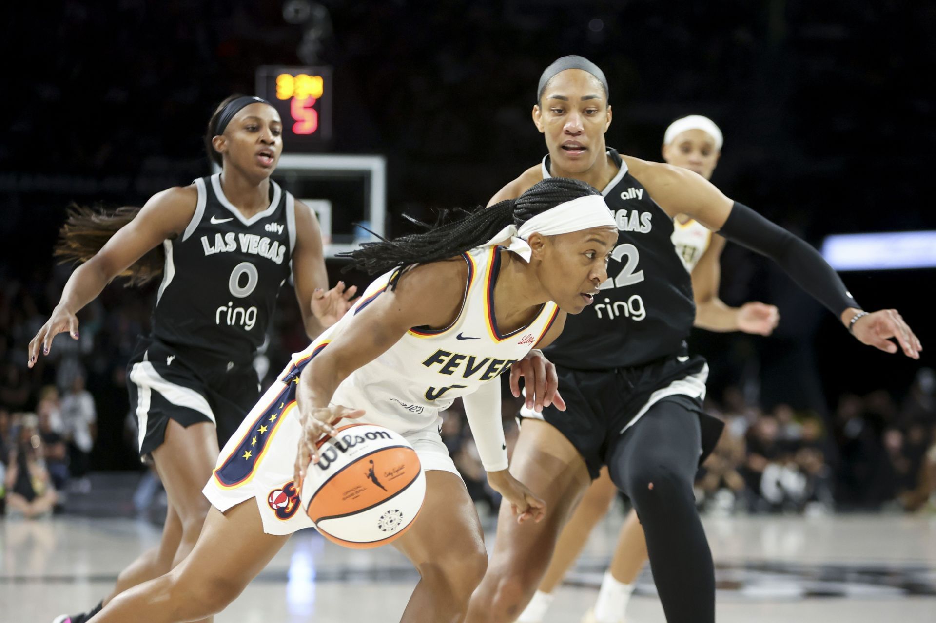 Indiana Fever v Las Vegas Aces - Game Five - Source: Getty
