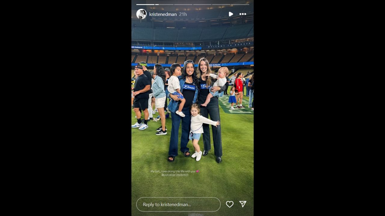 Screenshot of Kristen Edman&#039;s Instagram Story (Image from - Instagram.com/@kristenedman IG Stories) Enter caption