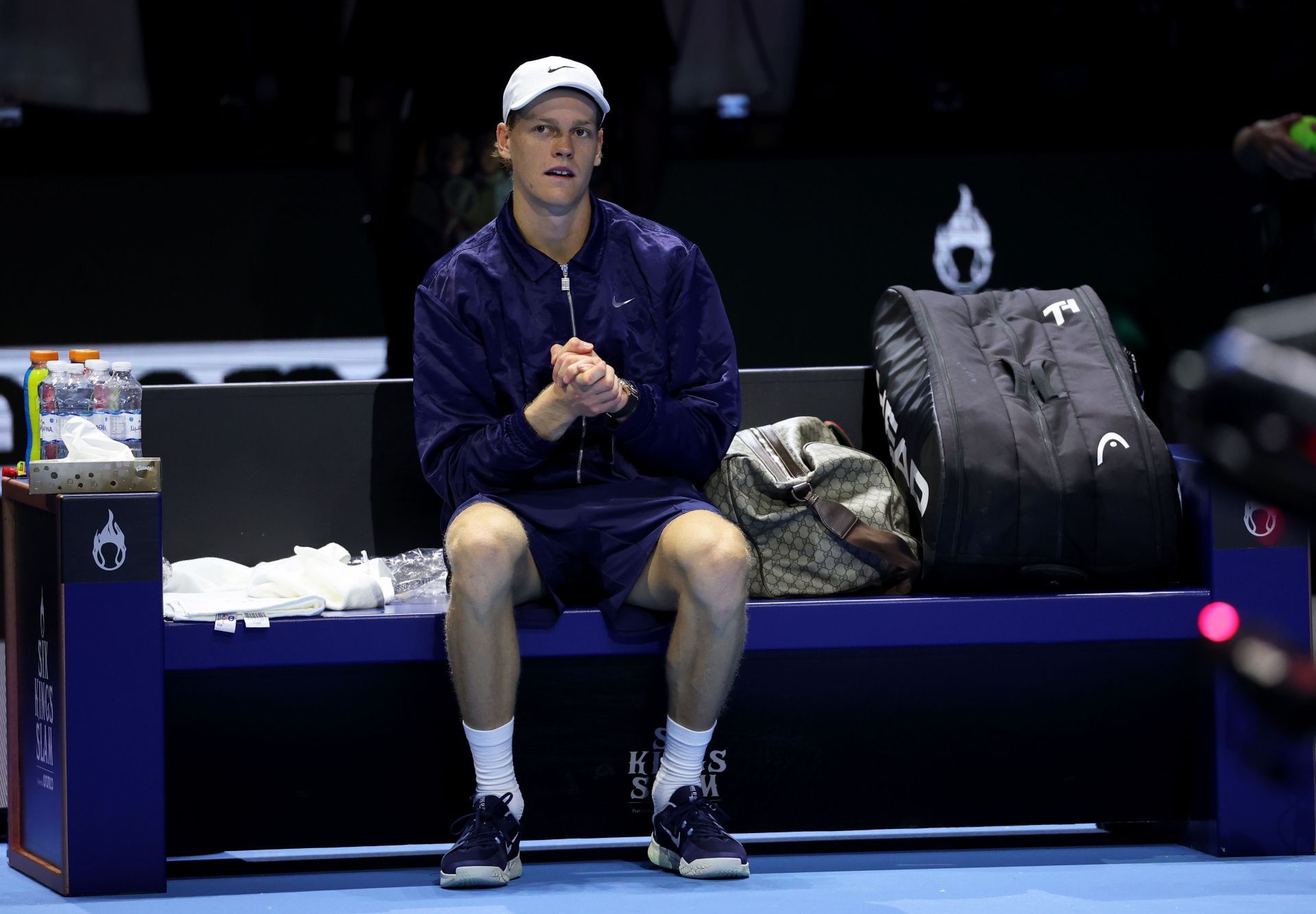 Jannik Sinner at the Six Kings Slam 2025 - Day Two - Source: Getty