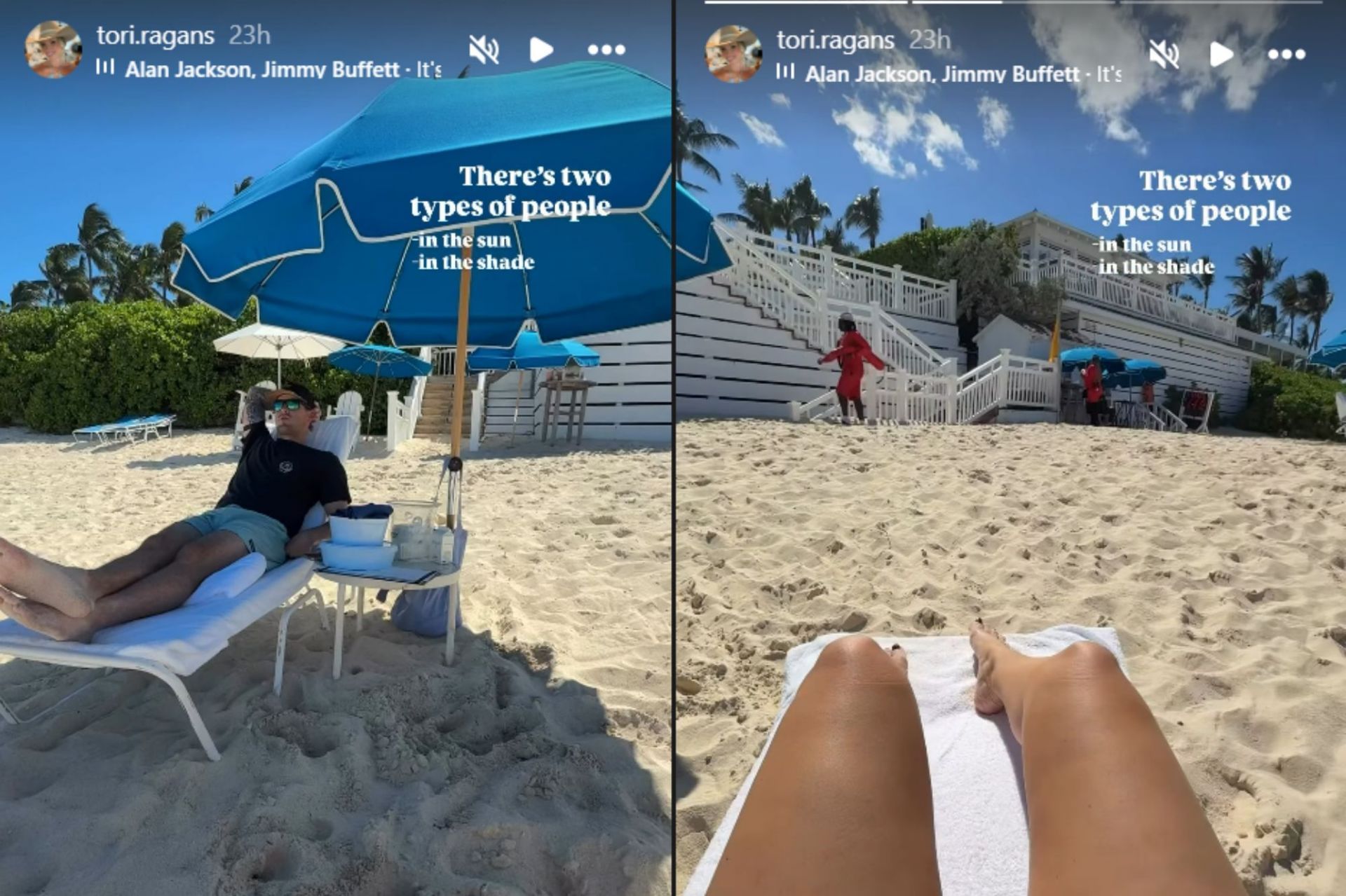 Cole Ragans&#039; wife&#039;s Instagram story [Image Source: Instagram/tori.ragans]